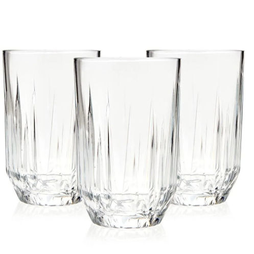 Paşabahçe Verres à Eau Echo – Lot de 3