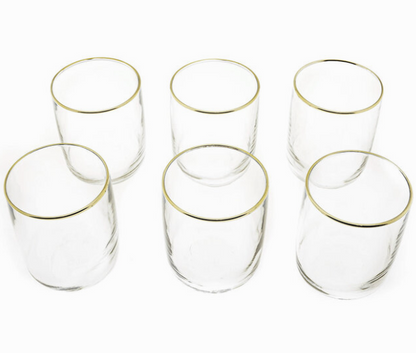 Paşabahçe Iconic Gold 280 ml Bardaklar – 6'lı Set