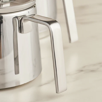 Karaca Steelina – Service à Thé en Acier Inoxydable – 1 L + 2 L