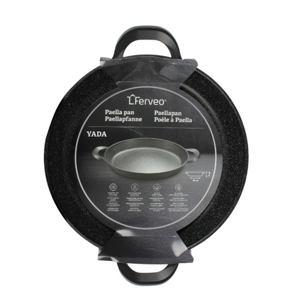 Ferveo Yada Poêle à Paella – 28 cm – Compatible Induction