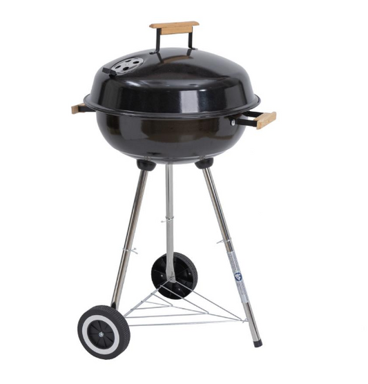Barbecue Charbon Rond avec Couvercle – 44 cm