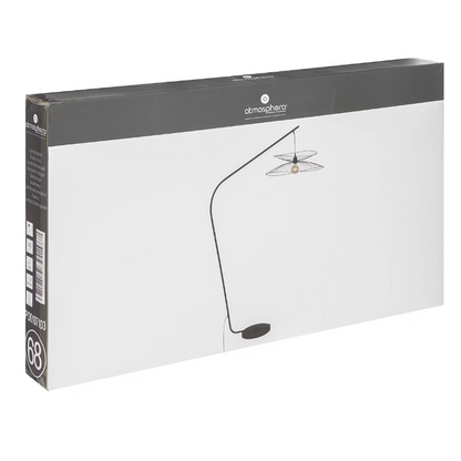 Lampadaire Arc Alara Atmosphera – Noir – H. 177 cm