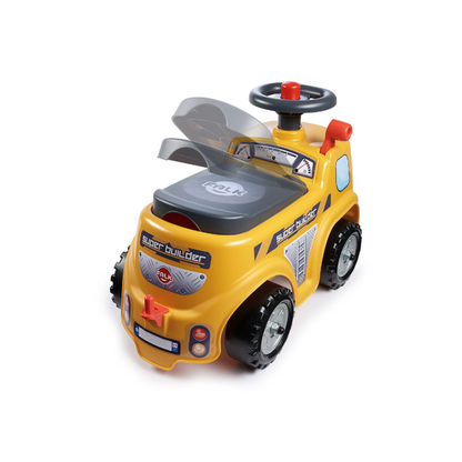 Porteur Chantier Super Builder FALK avec Remorque et Accessoires – Jaune