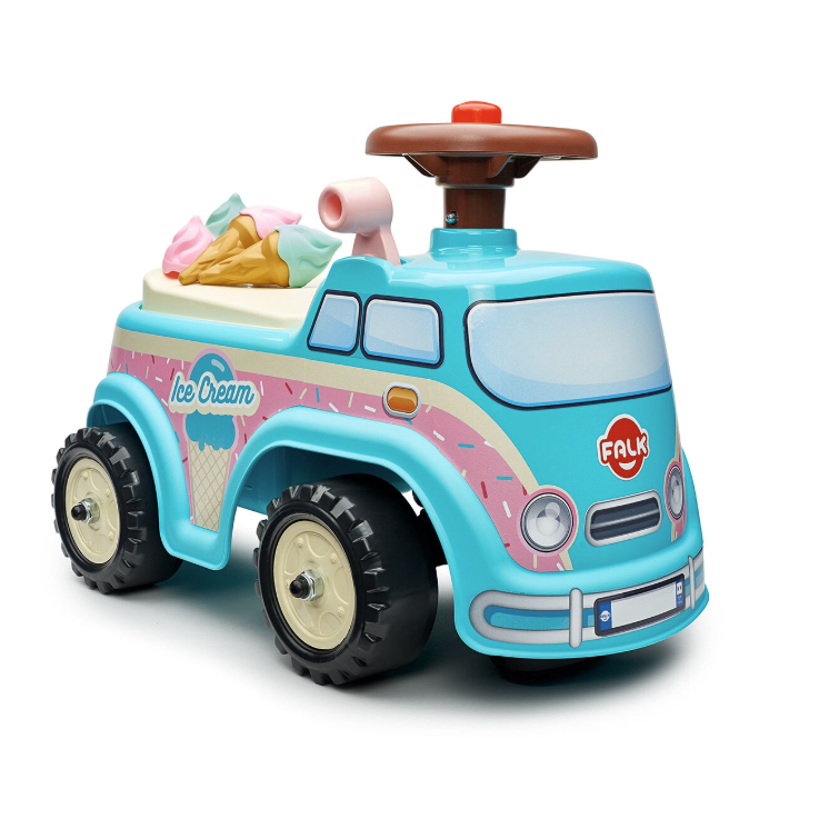 Porteur Glacier FALK avec Remorque et Accessoires – Bleu