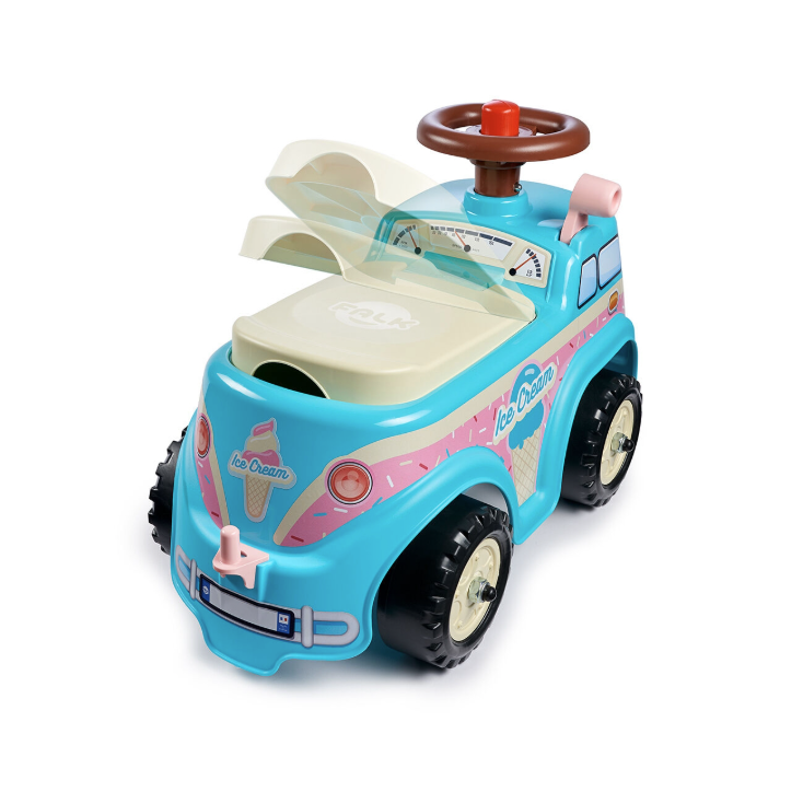 Porteur Glacier FALK avec Remorque et Accessoires – Bleu