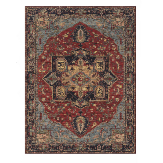 Danny Home Tapis Persan Intérieur Antidérapant-Disponible en 2 Tailles