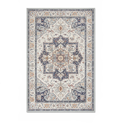 Danny Home Tapis Rectangulaire Persan Antidérapant – Disponible en 2 Tailles