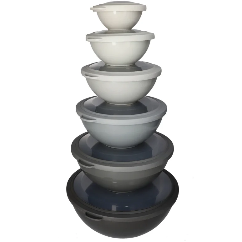 DANNY HOME – Set de 12 Bols avec Couvercles Hermétiques – 6 Tailles