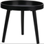 ARTI CASA – Table D’Appoint Et Support Pour Plantes En Bois Noir, 40 × 36 Cm