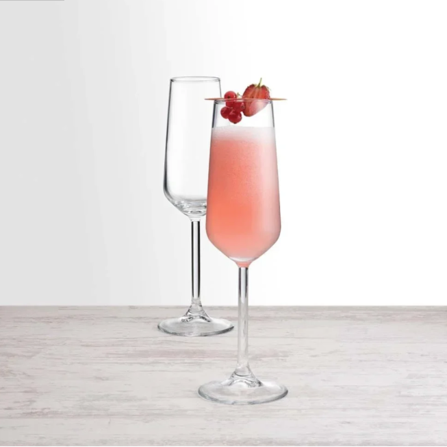 PASABAHÇE ALLEGRA – Set De 6 Flûtes À Champagne En Verre