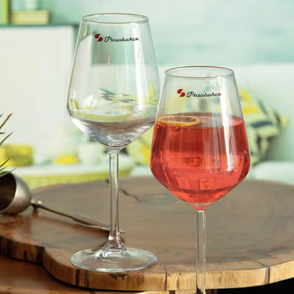 PASABAHÇE ALLEGRA – Set De 6 Verres À Vin En Verre, 350 Ml