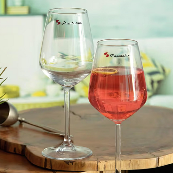 PASABAHÇE ALLEGRA – Set De 6 Verres À Vin En Verre, 350 Ml