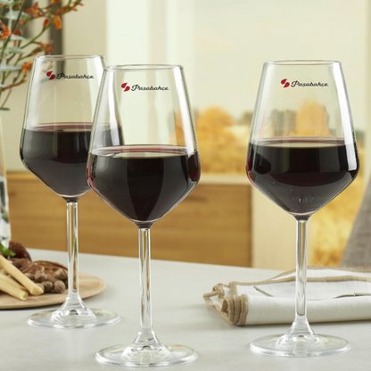 PASABAHÇE ALLEGRA – Set De 6 Verres À Vin En Verre, 350 Ml