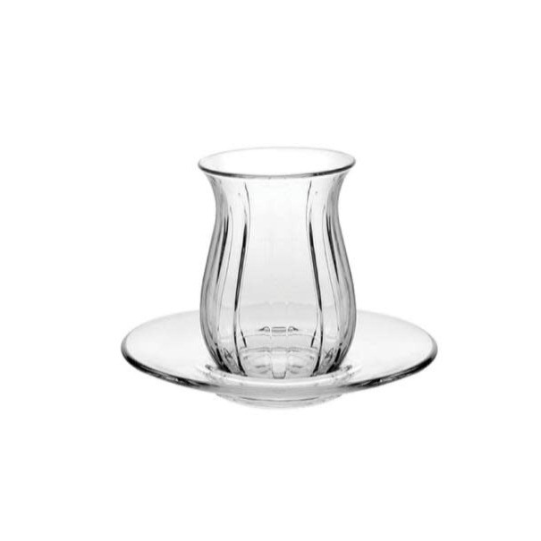 PASABAHÇE LINKA – Service À Thé En Verre, 12 Pièces, 138 Ml
