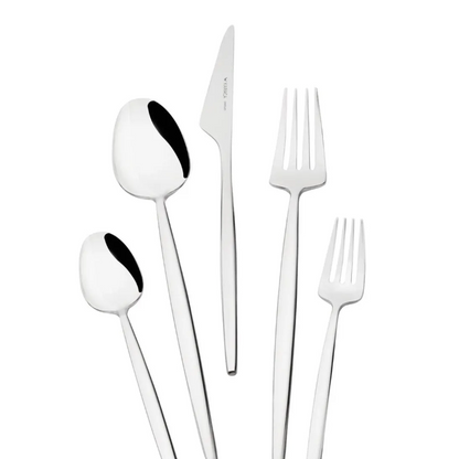 KARACA MOONGATE 316+ – Ménagère Premium Pour 12 Personnes, 84 Pièces, Avec Coffret