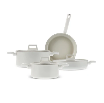 Karaca Swiss Crystal Ceramica Valenti - Batterie de cuisine 7 pièces