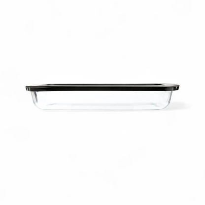 PASABAHÇE BORCAM – Plat Rectangulaire En Verre Avec Couvercle, 1950 Ml