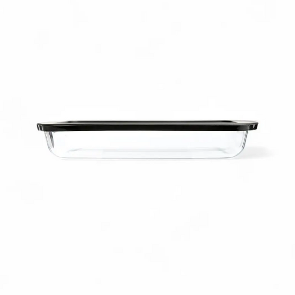 PASABAHÇE BORCAM – Plat Rectangulaire En Verre Avec Couvercle, 1950 Ml