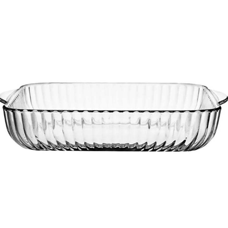 PASABAHCE BORCAM – Plat À Four Carré En Verre, 3200 Ml