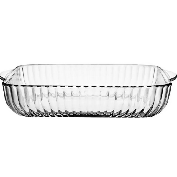PASABAHCE BORCAM – Plat À Four Carré En Verre, 3200 Ml