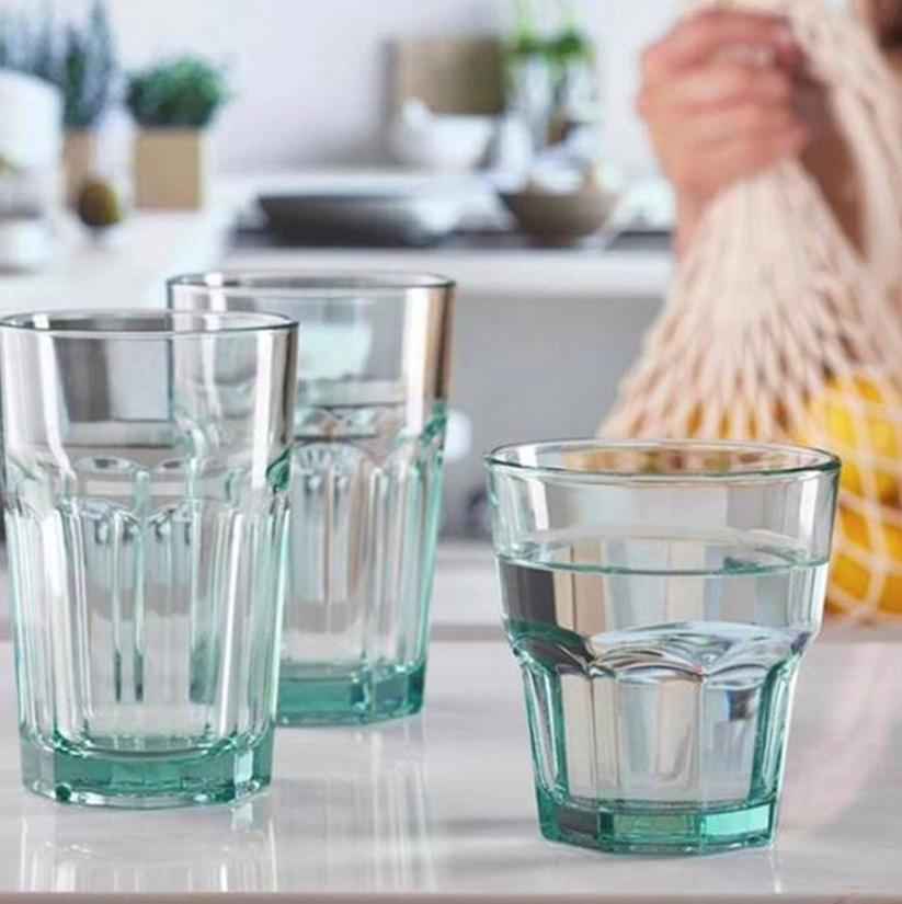 PASABAHCE CASABLANCA – Set De 4 Verres À Eau En Verre Transparent, 295 M