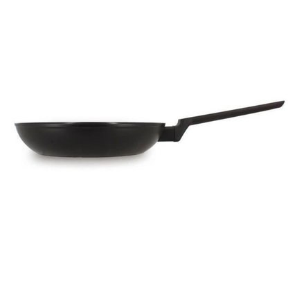 MENASTYL FIRST – Poêle En Aluminium Noir, Compatible Induction, 24 Cm