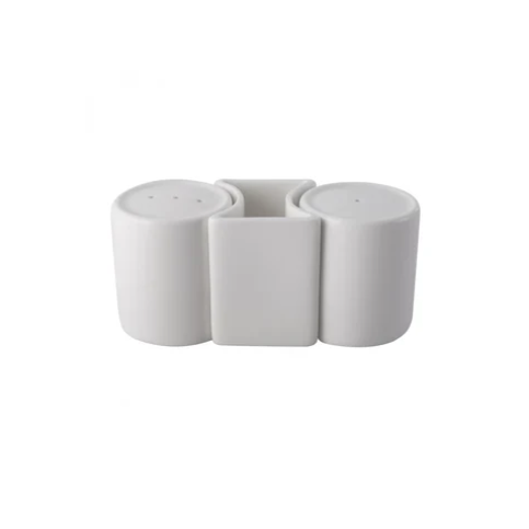 KARACA STREAM PURE STREAM BONE CHINA CUBIQUE – Service De Table Blanc Pour 6 Personnes, 35 Pièces