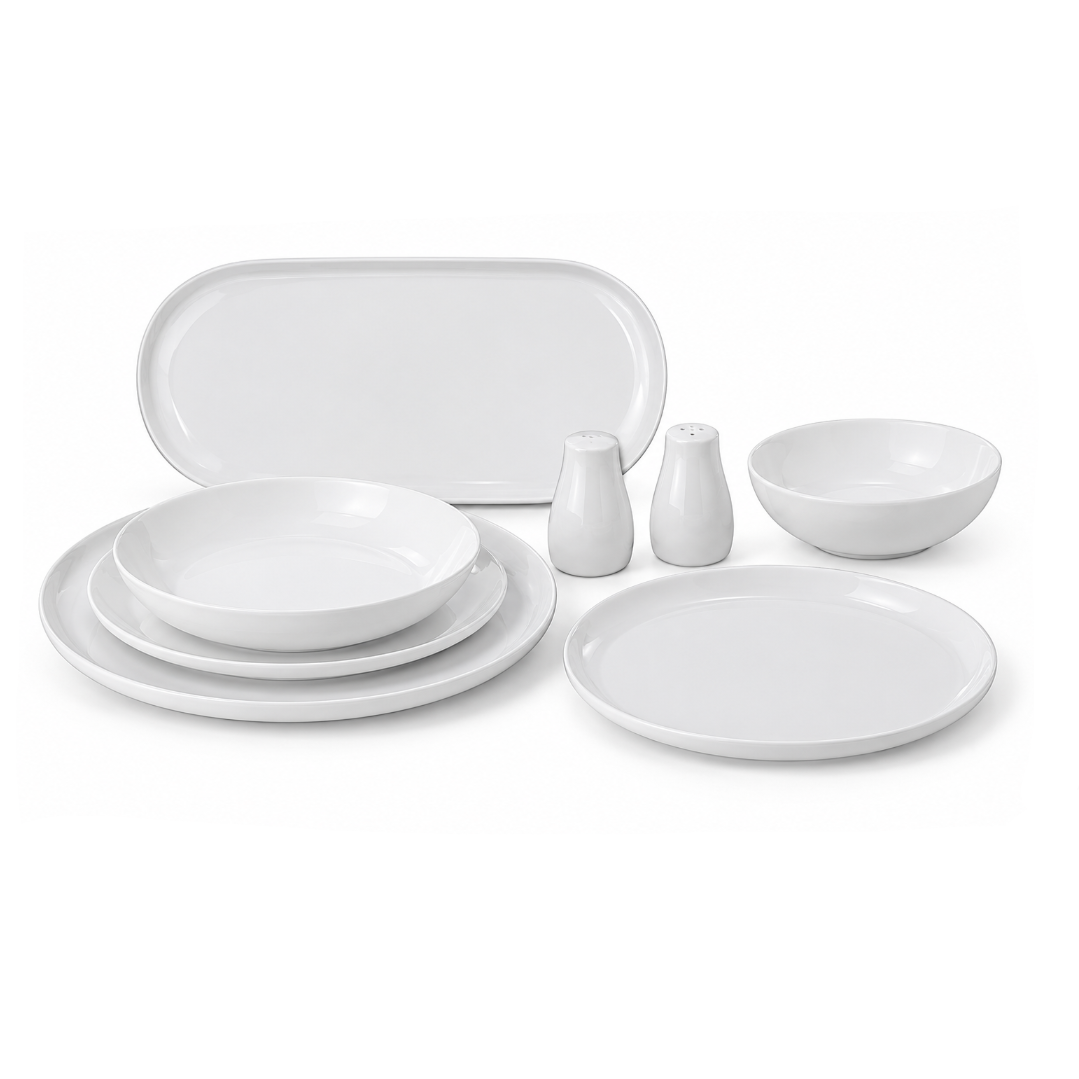 Roland Germany Service de Table en Porcelaine – 27 Pièces – 6 Personnes