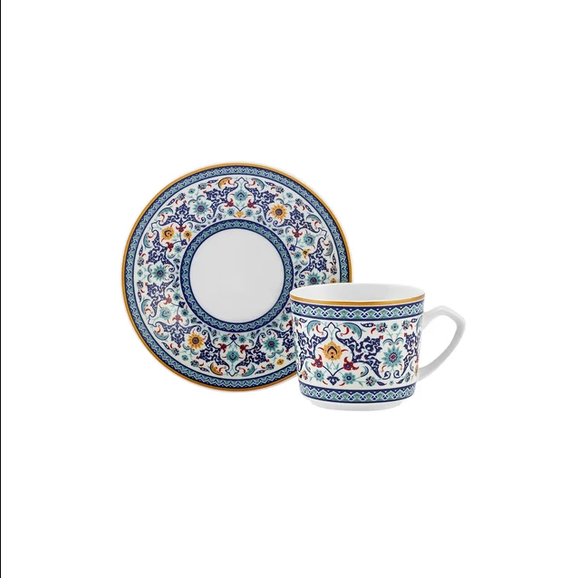 Karaca Beylerbeyi – Service à Café Pour 6 Personnes – 80 ml Image secondaire du produit