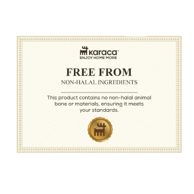 Karaca Forever Bone China Antique – Service de Présentation 26 Pièces Pour 6 Personnes – Doré