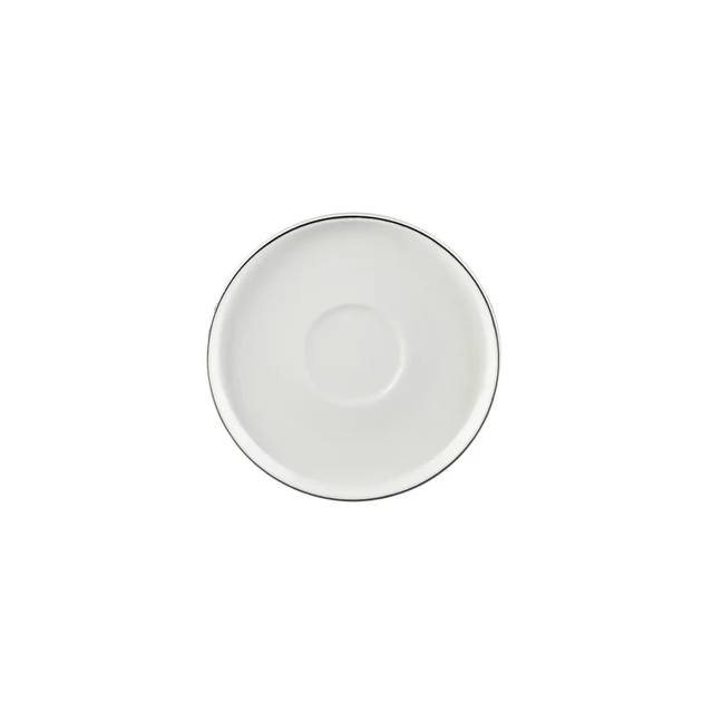 Karaca Streamline Saturn Platinum – Service à Café en Porcelaine 12 Pièces Pour 6 Personnes – 100 ml