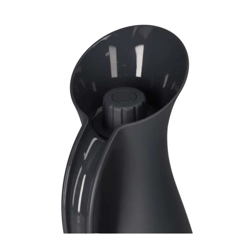 DANNY HOME – Carafe Isotherme À Double Paroi En Verre, Noire, 1 L, 14,5 × 14,8 × 30 Cm