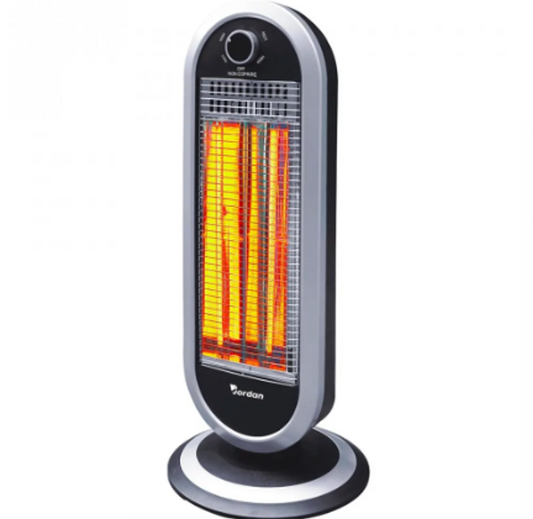 900W Oscillating Carbon Electric Heater Two Powers Two Elements JR-90C