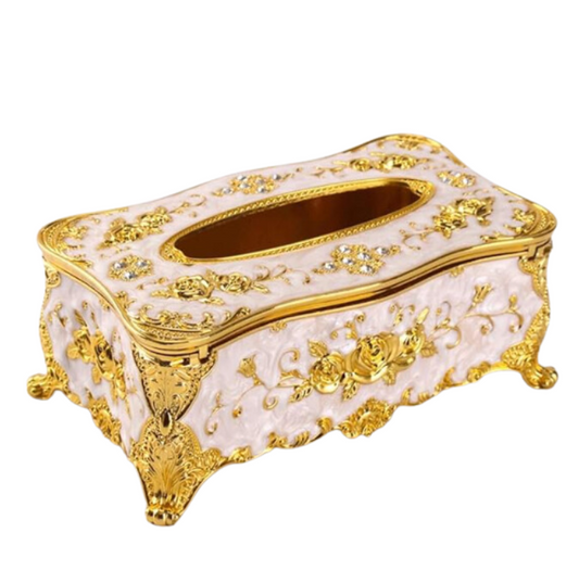 Luxury Alloy Tissue Box