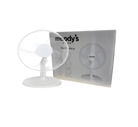 Ventilateur Moody’s Home – 40W | Silencieux, Puissant et Élégant