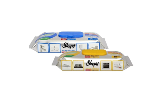 Sleepy Easy Clean – Lingettes Multi-Surface Cuisine & Salle de Bain (Dégraissantes & Anticalcaire) Image principale du produit
