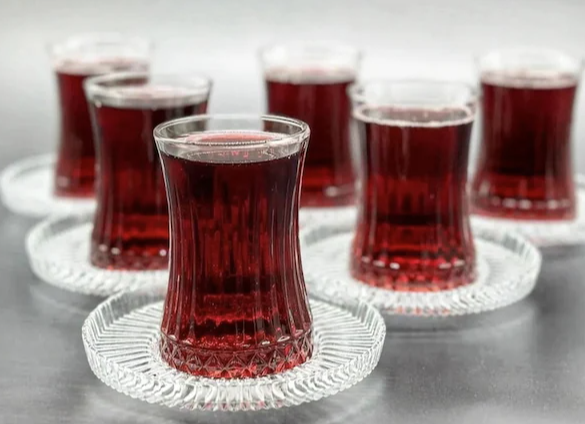 Paşabahçe Elysia – Ensemble de 12 verres à thé en verre