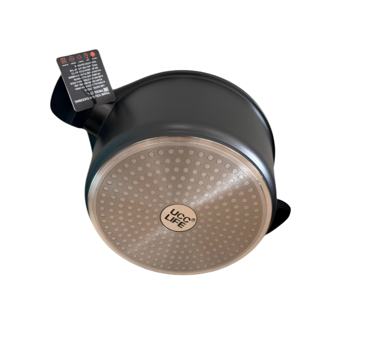 Set de casseroles UCC LIFE – Batterie de cuisine en acier inoxydable