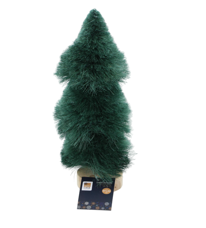 Décoration de sapin de Noël Arti Casa – 29 cm, rouge / vert / noir