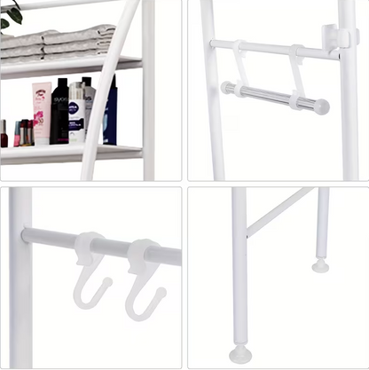 Étagère de rangement au-dessus des toilettes – 3 niveaux