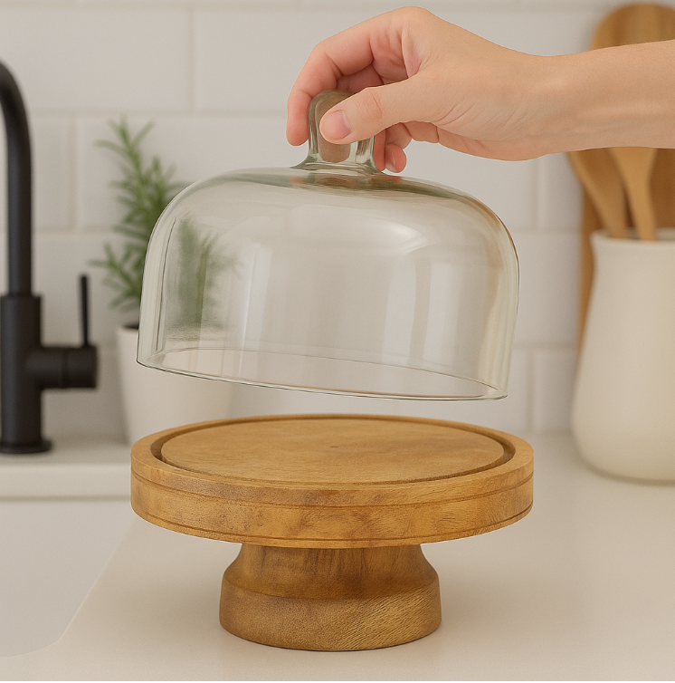 Cloche en verre – 19 × 17 cm