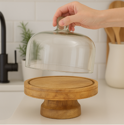 Cloche en verre – 19 × 17 cm