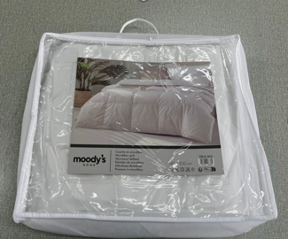 Couette Microfibre Blanche – Matelassage Box Quilted