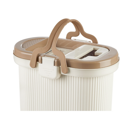 Set de nettoyage avec balai serpillière plat et seau essoreur-Vip Ahmet