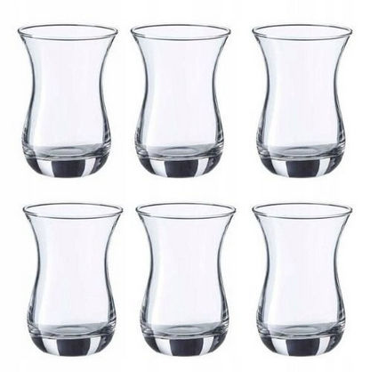 Paşabahçe Verres à Thé Aida 160 ml – Lot de 6