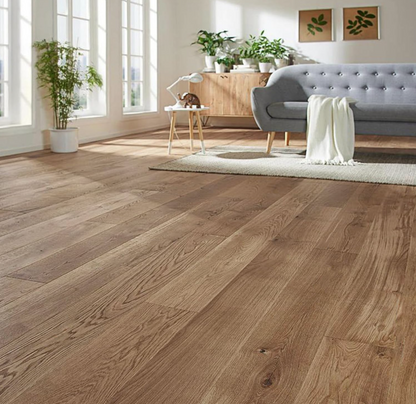 LOOKEASY Dalles de Sol Adhésives PVC Effet Parquet – Laurina – 15 × 91 cm