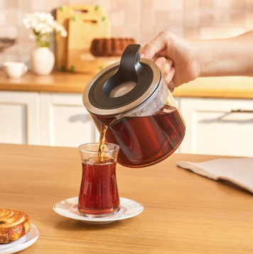 Karaca Luma Théière Électrique en Verre – 2,8 L – 2200 W