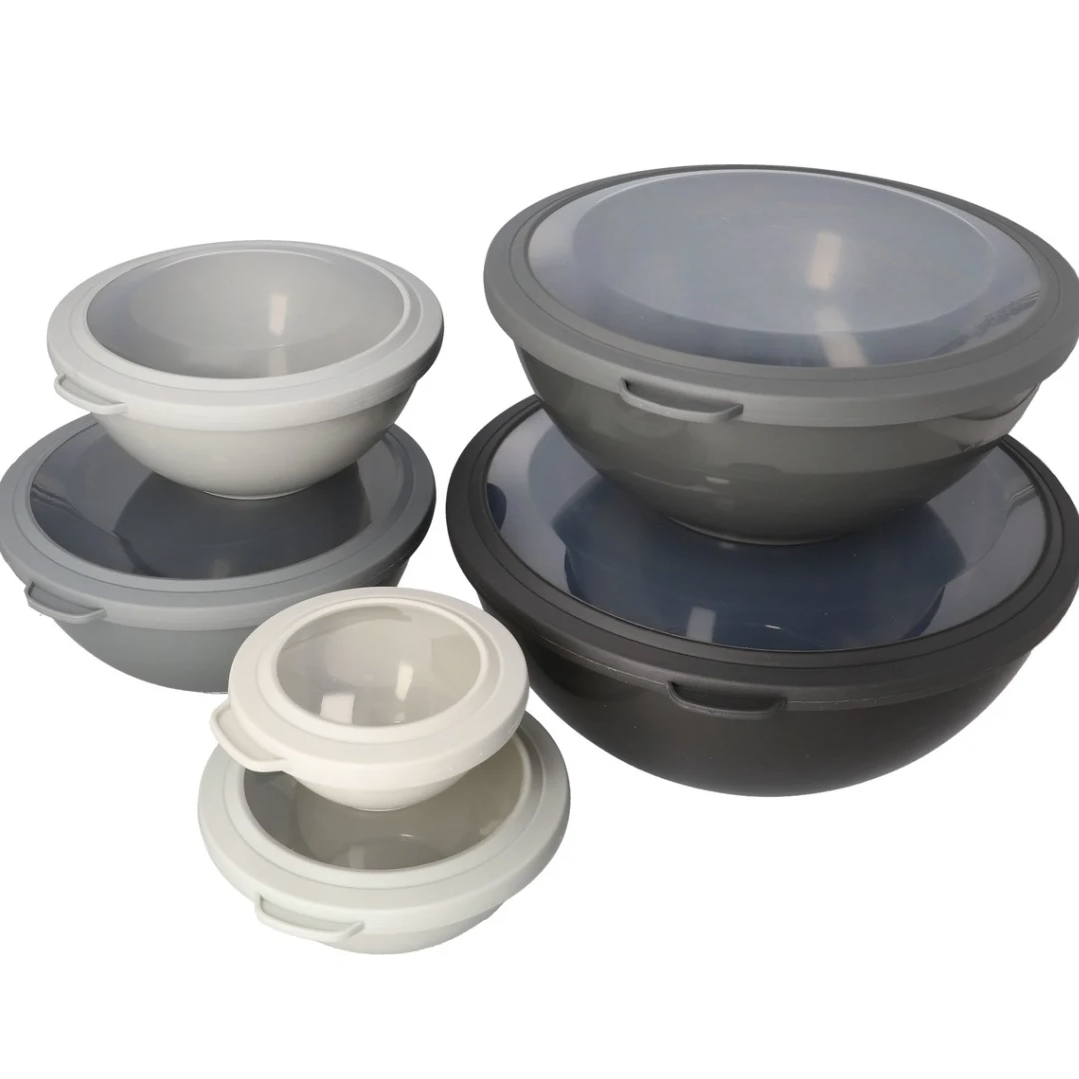 DANNY HOME – Set de 12 Bols avec Couvercles Hermétiques – 6 Tailles