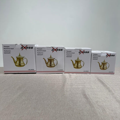 Théière orientale dorée-Axess