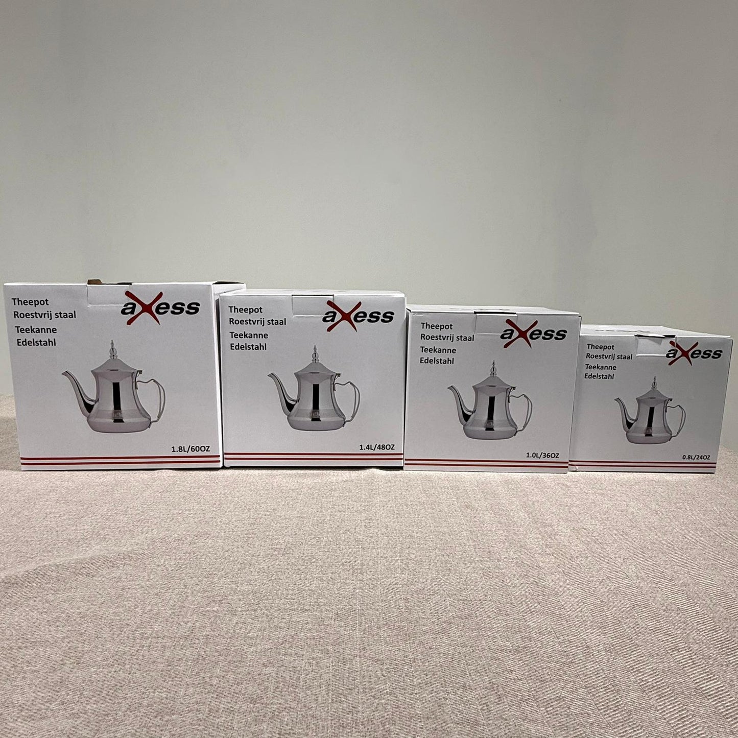 Théière orientale argentée-Axess